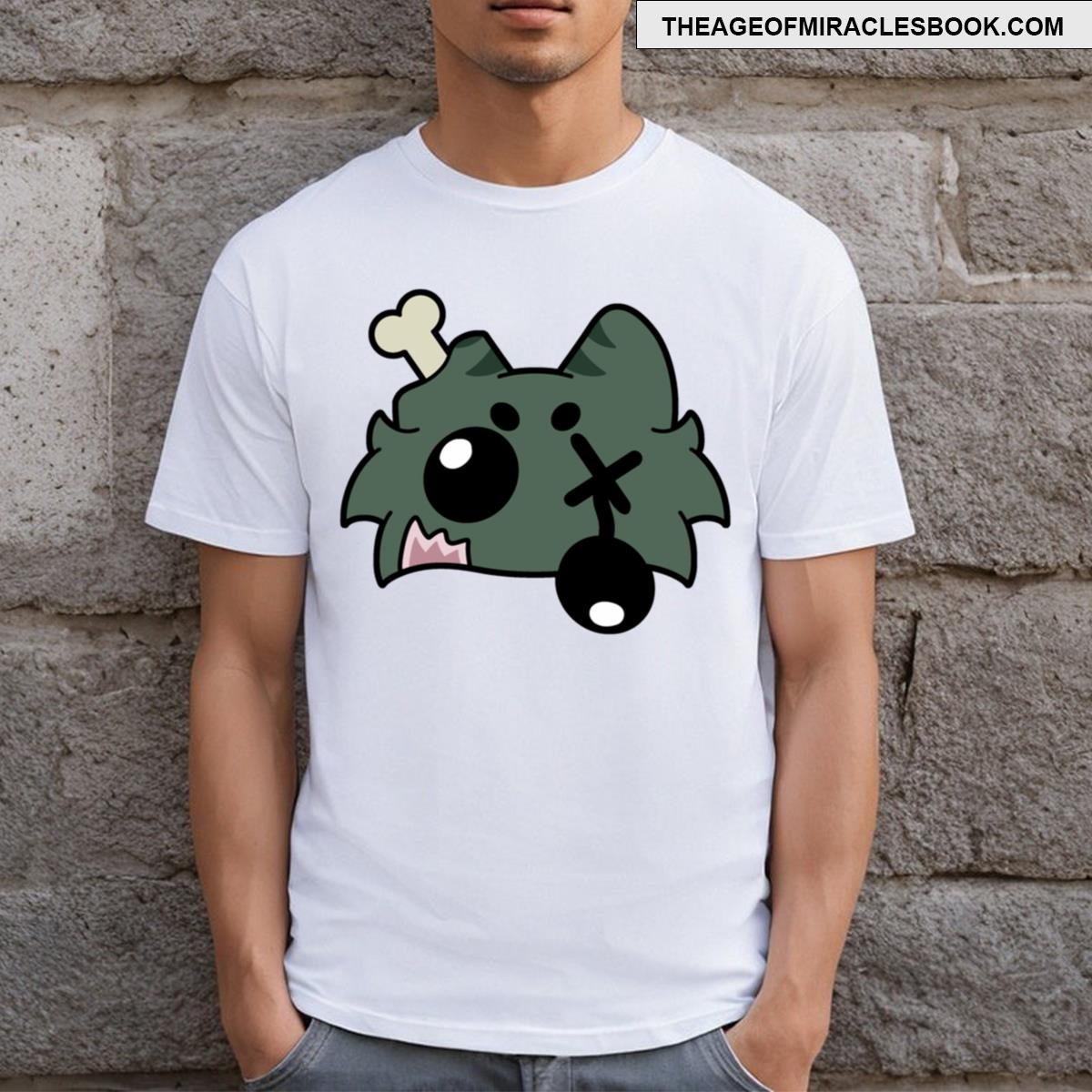 Zombie Cat Head [halloween Exclusive] T-shirt